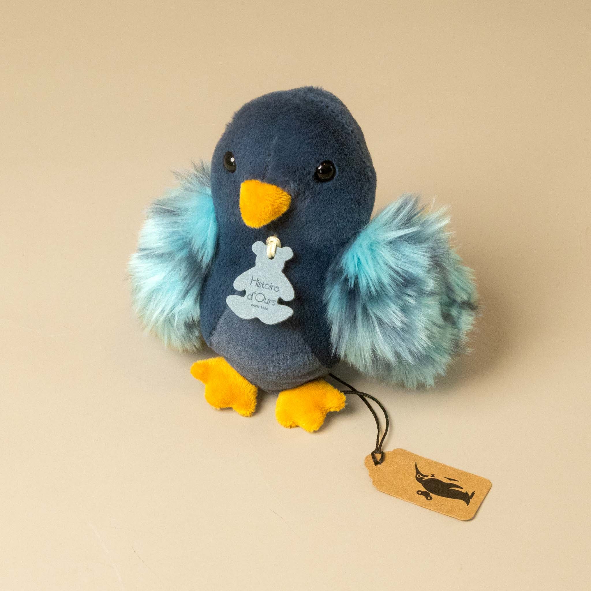 floofy-chick-bleu stuffed animal