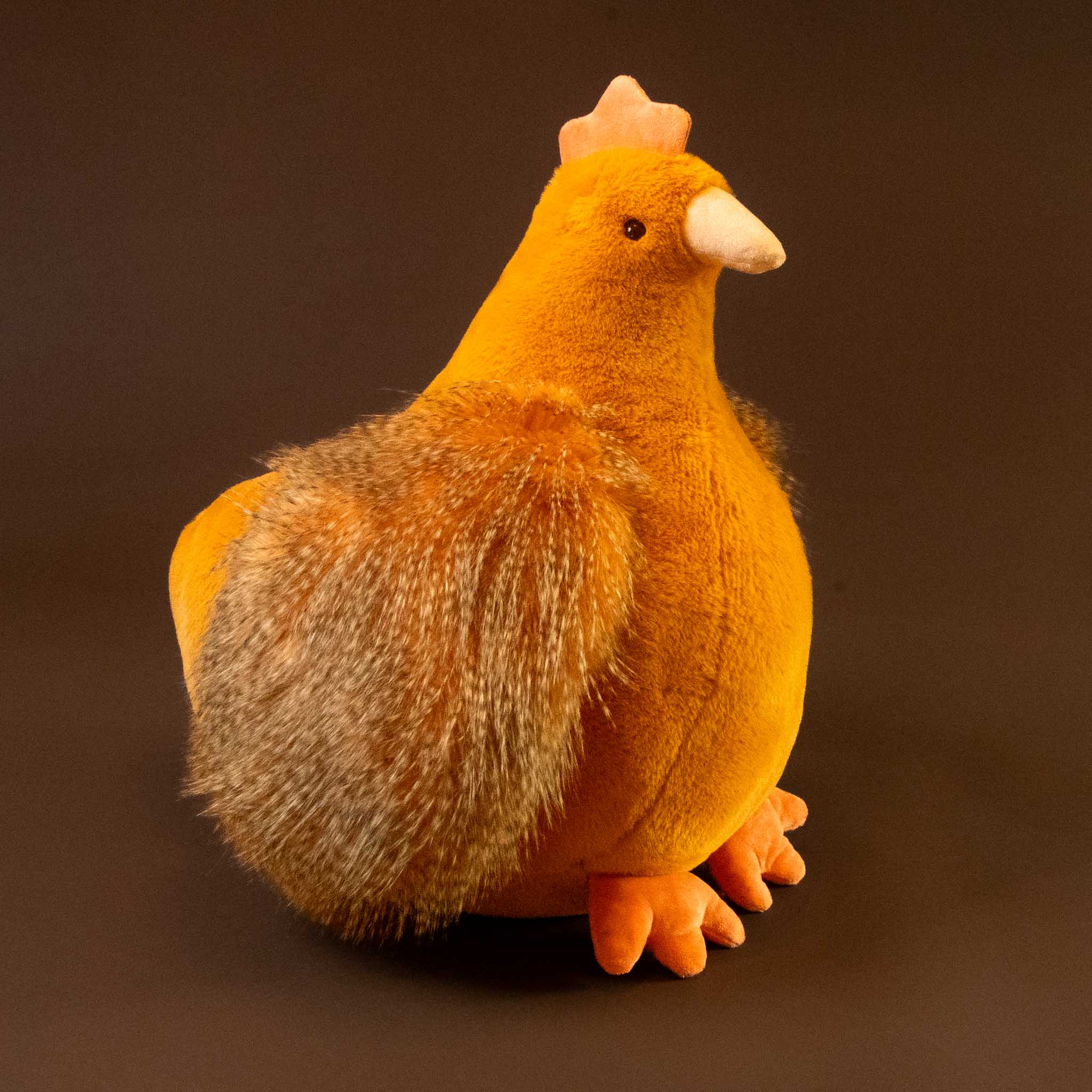 floofy-chicken-orange-geant stuffed-animal