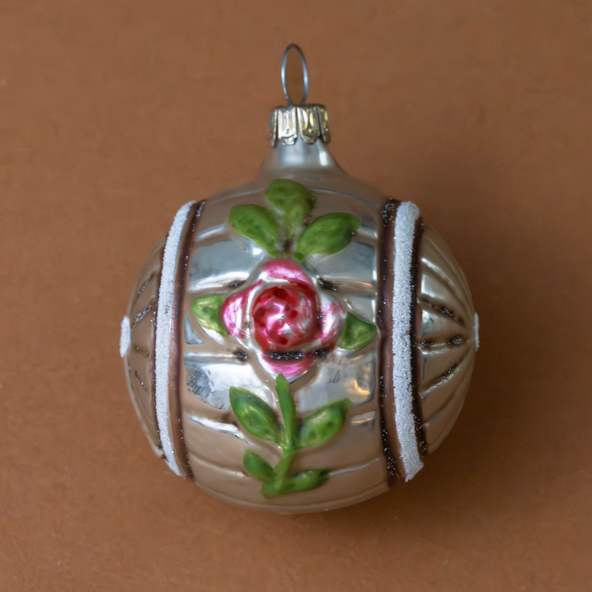 german-glass-ornament-silver-ball-with-rose-flower