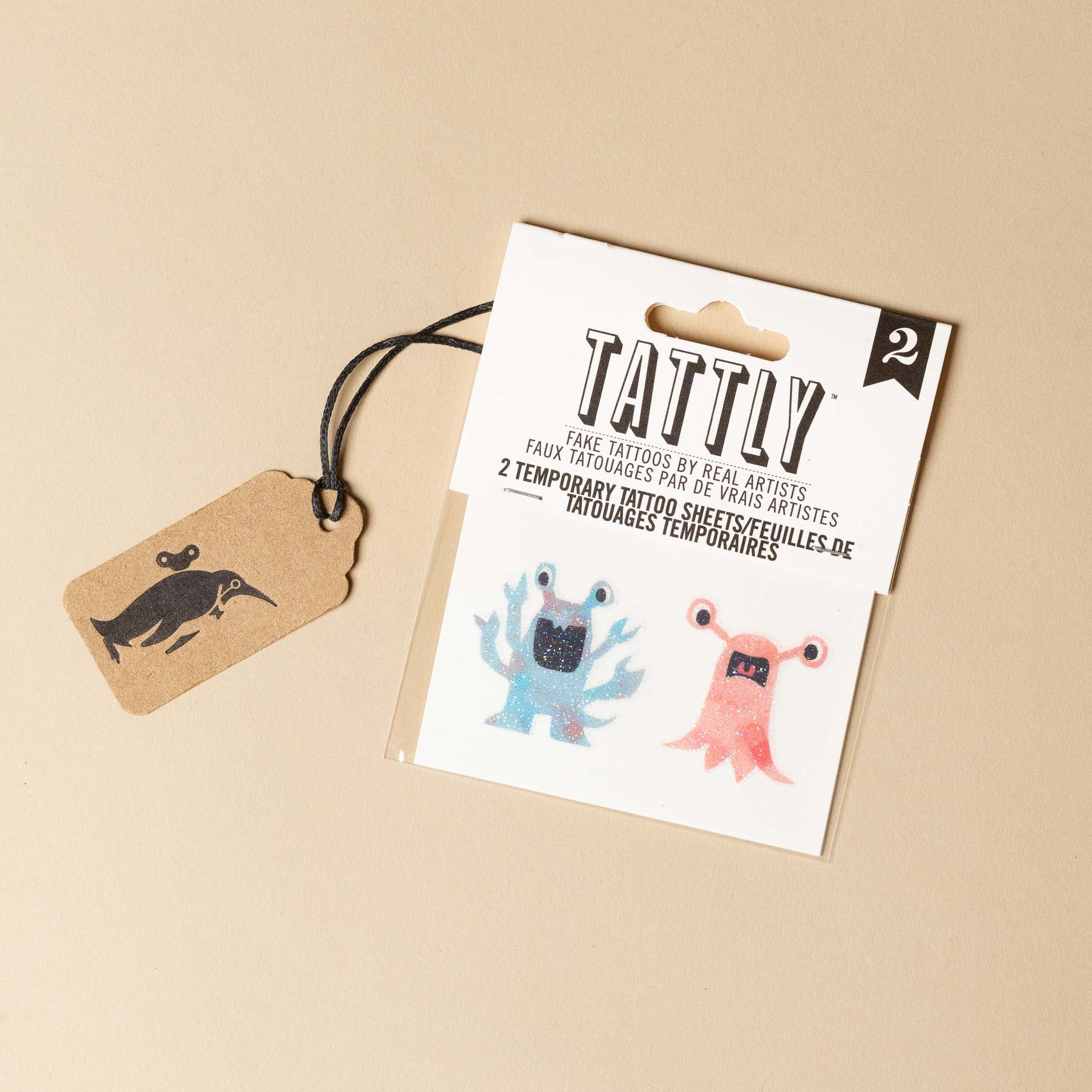 glitter-monsters-temporary-tattoo-pair