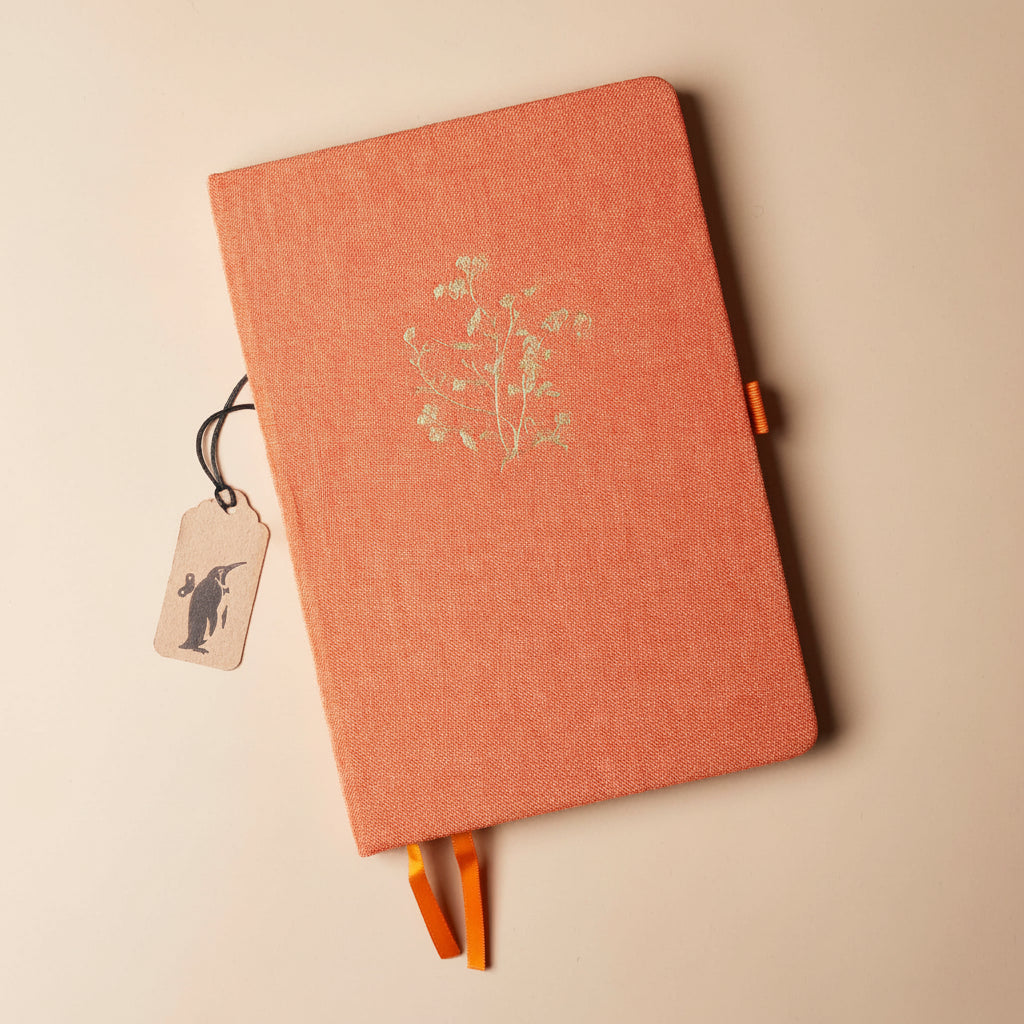 gold-floral-embossed-notebook-tangerine