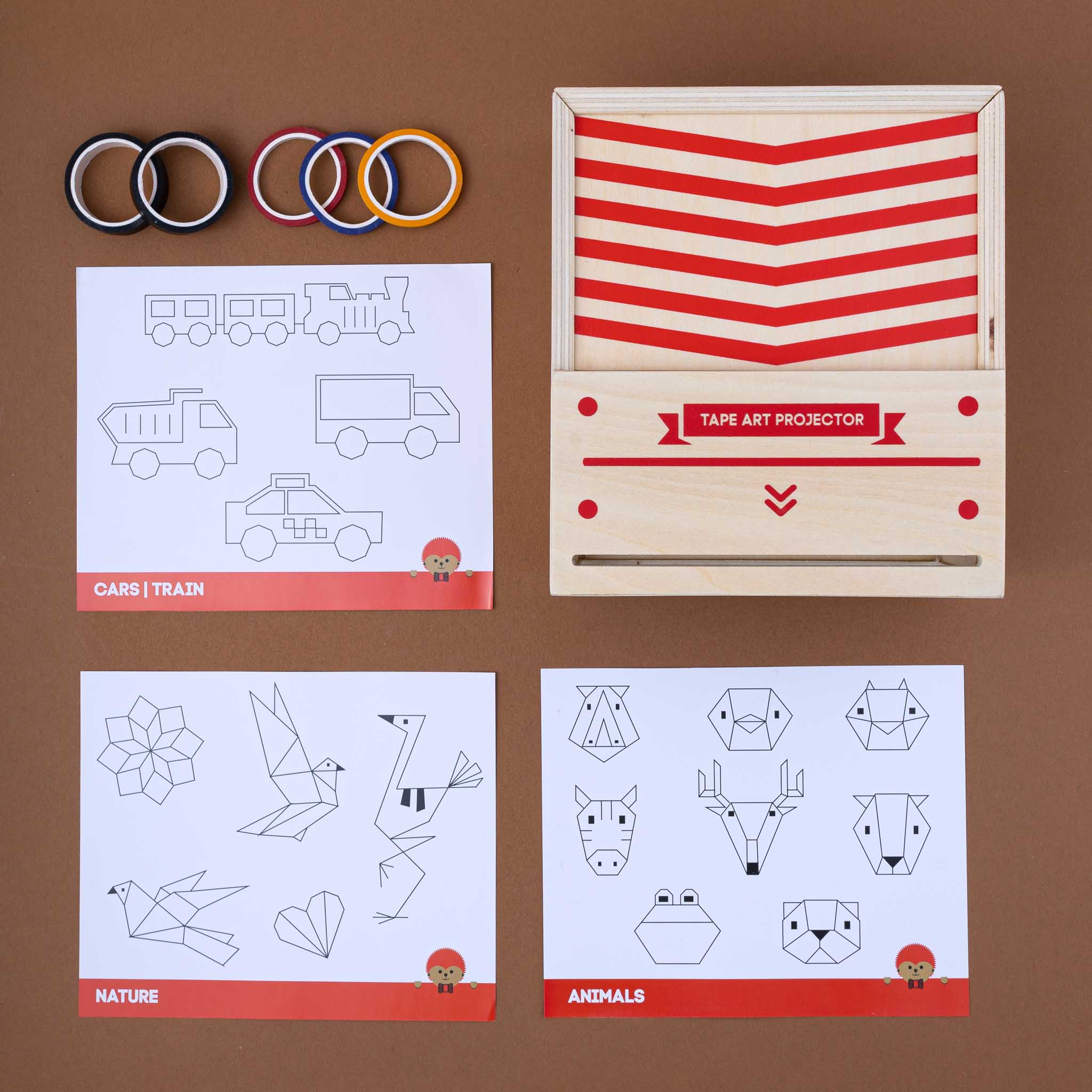 grafitape-wooden-washi-tape-art-projector-kit-parts