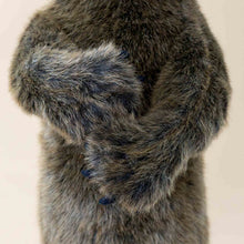 Load image into Gallery viewer, grizzly-bear-standing-small-with-wrapped-arms-and-bark-colored-fur-stuffed-animal