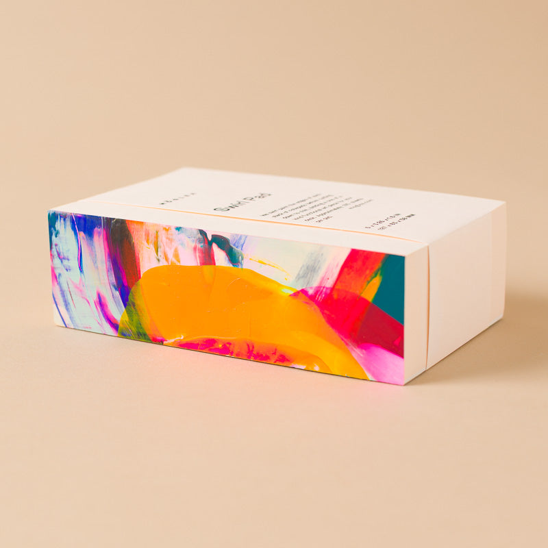 Hand Painted Notepad | Candy Swirl - Small