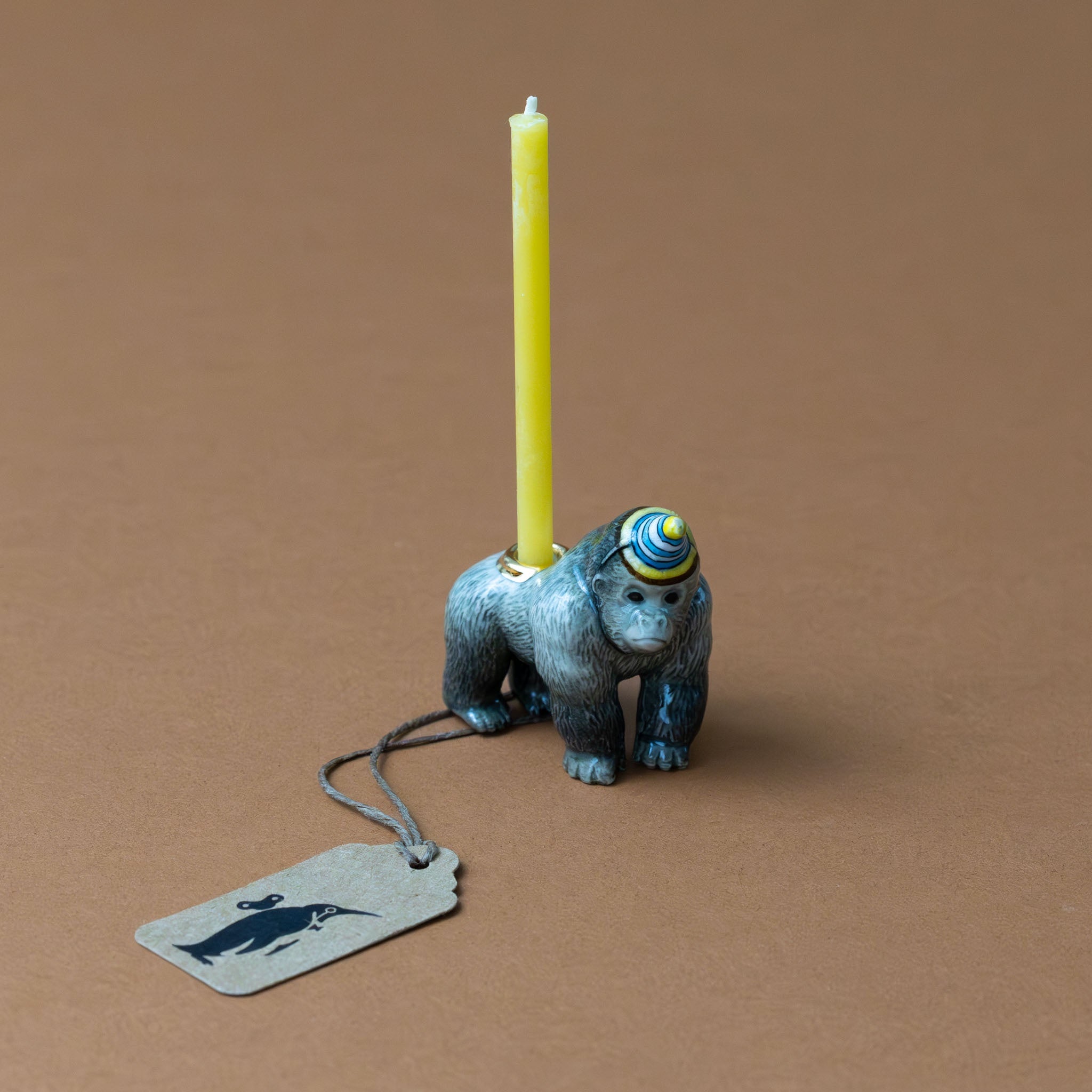 Heirloom Porcelain Cake Topper | Gorilla