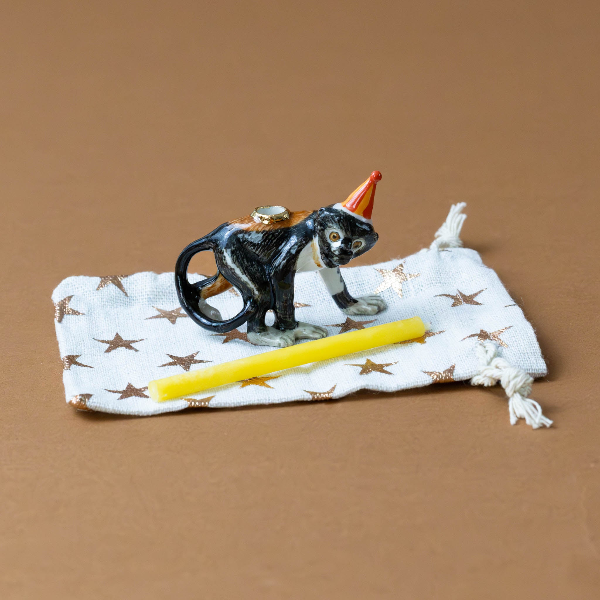 Heirloom Porcelain Cake Topper | Monkey