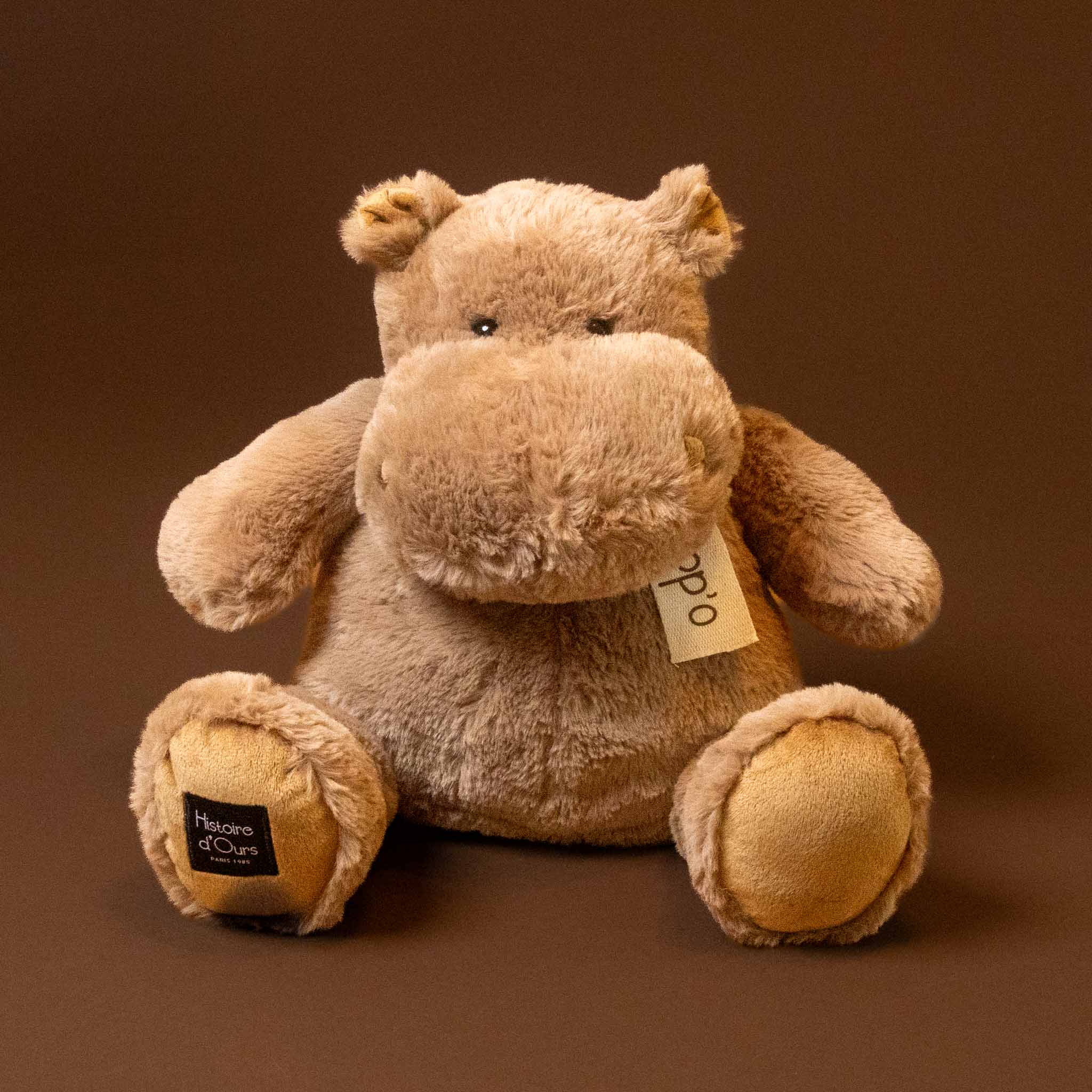 hip-hippo-chocolat-chaud-grand stuffed-animal