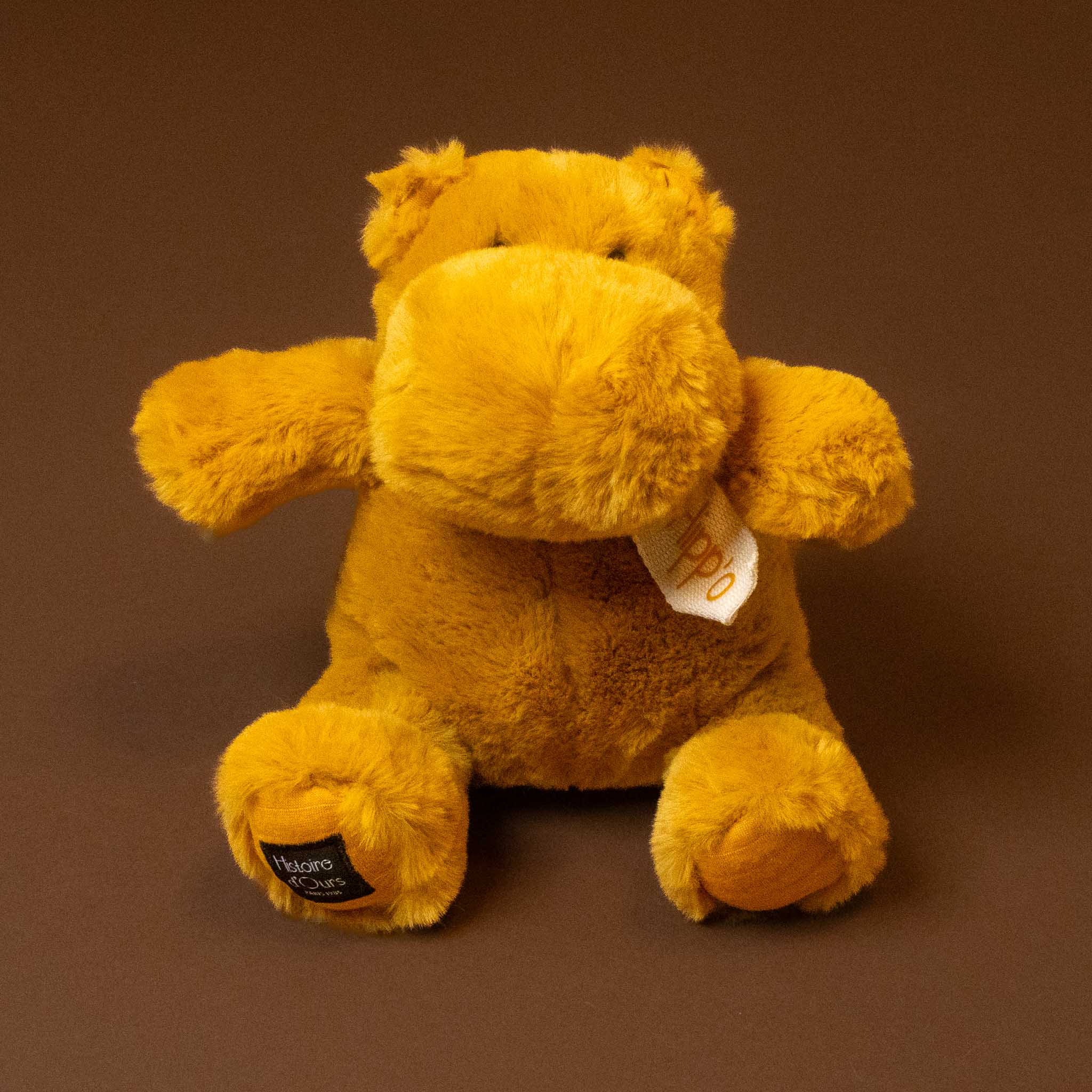 hip-hippo-ochre-petit stuffed -animal
