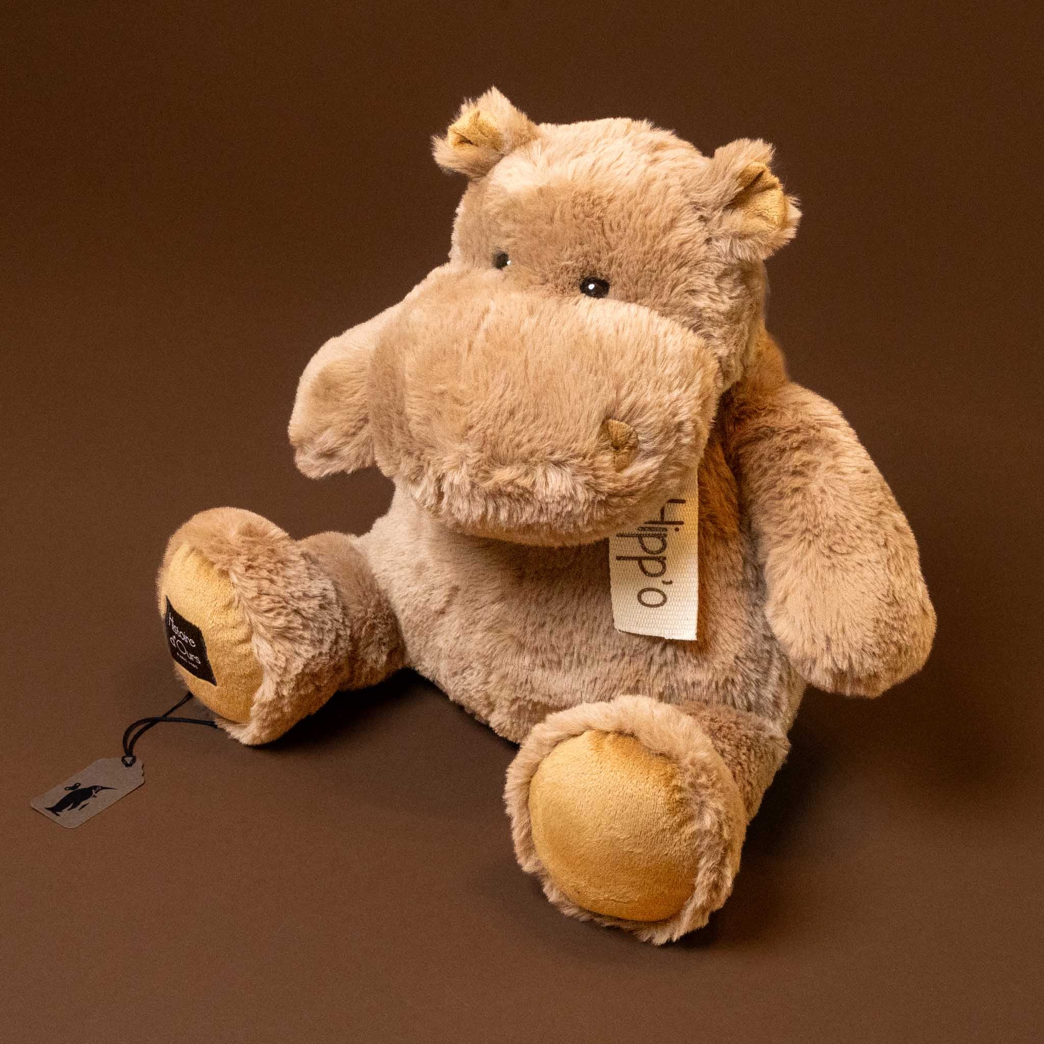 hip-hippo-chocolat-chaud-grand stuffed-animal