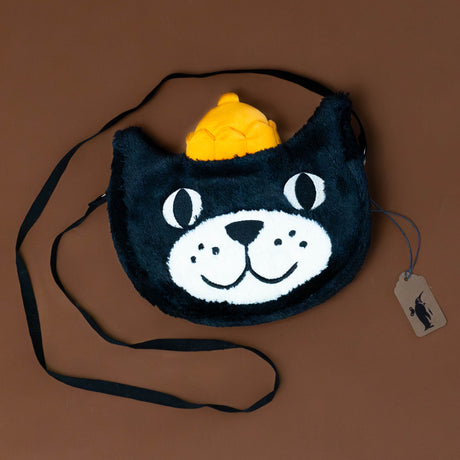 jellycat-bag-black-cat-with-white-nose-and-orange-cap