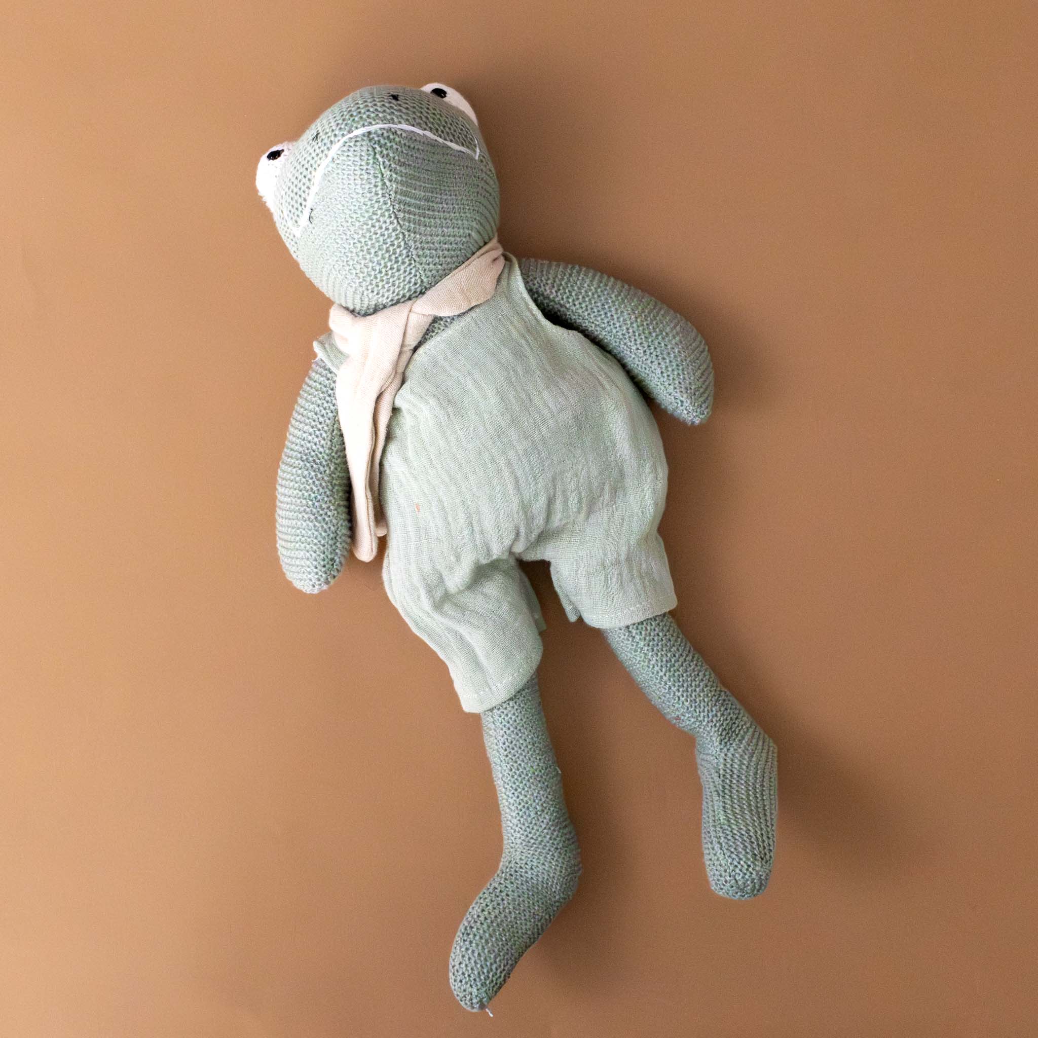 jeremy-the-frog-plush-rattle-with-coveralls-and-scarf