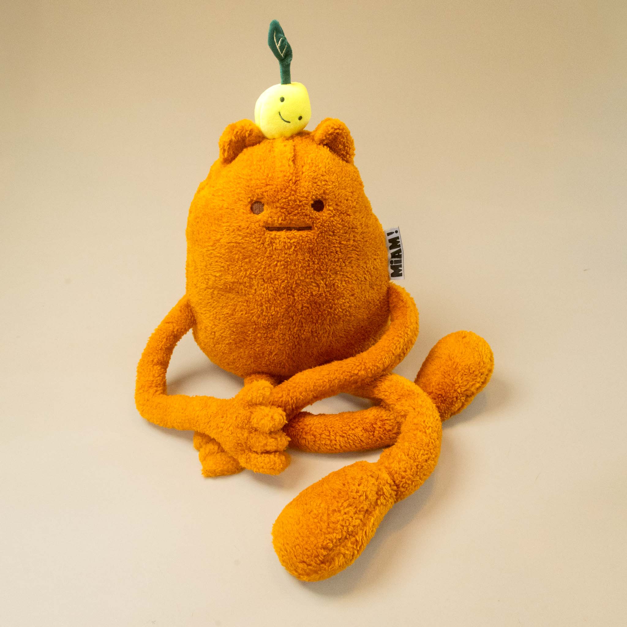 john-lemon-petit orange stuffed animal