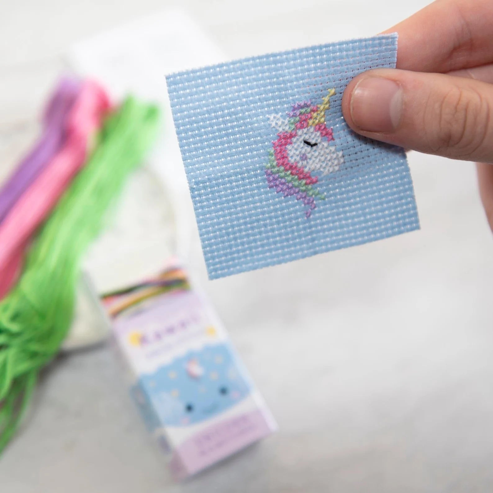 kawaii-matchbox-cross-stitch-kit-unicorn