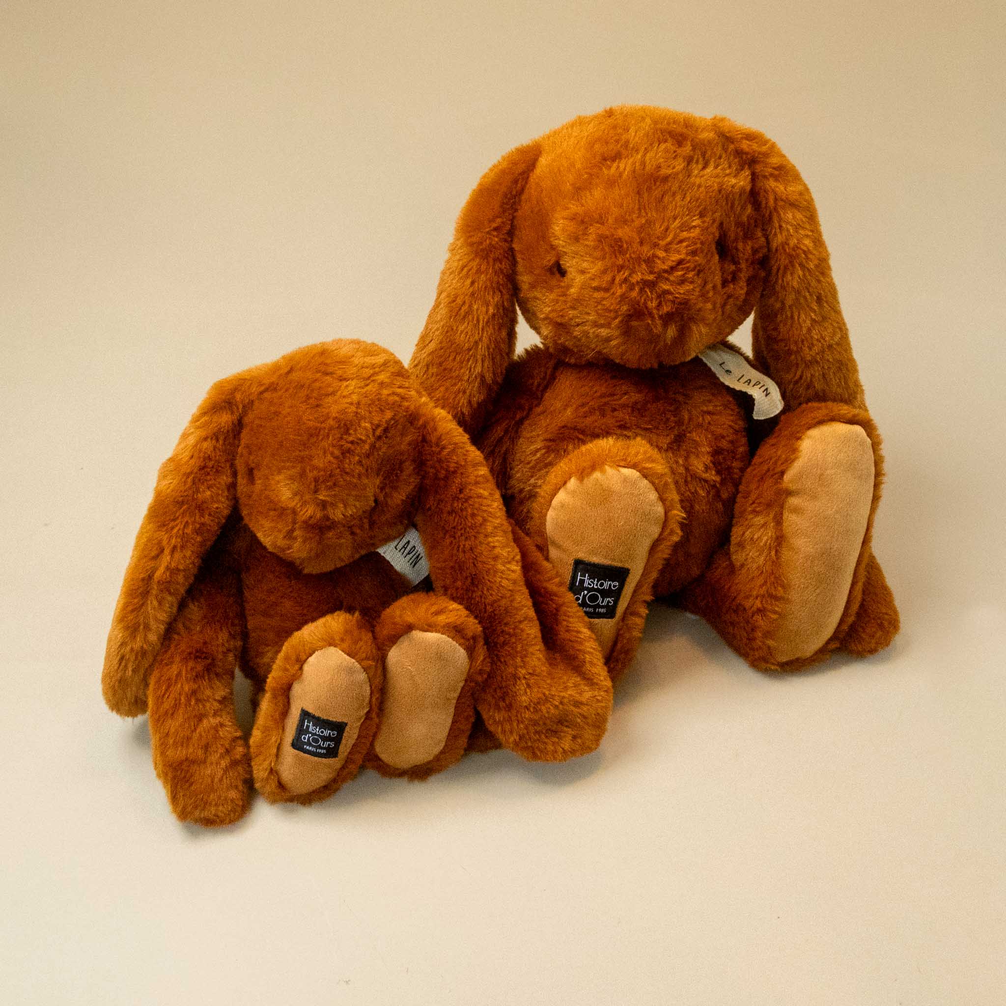 lapin-bunny-cappuccino-grand petit stuffed-animal