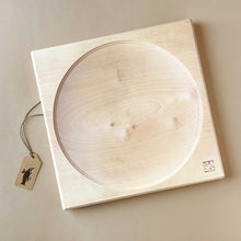 Load image into Gallery viewer, large-wooden-spinning-top-base-birch