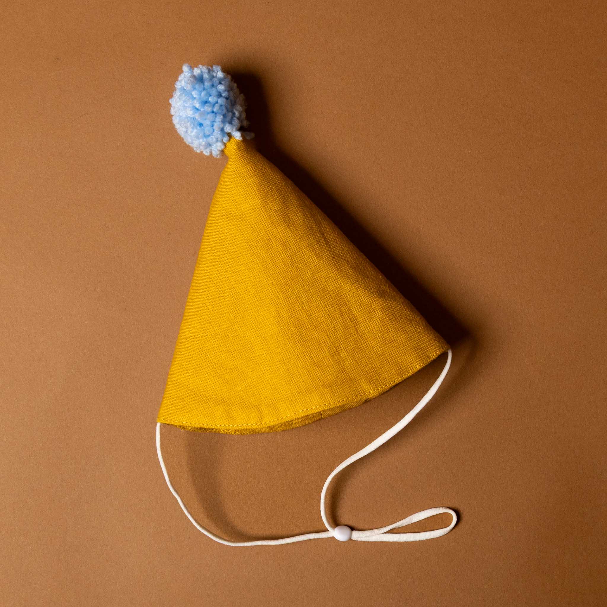 Linen Party Hat | Ochre