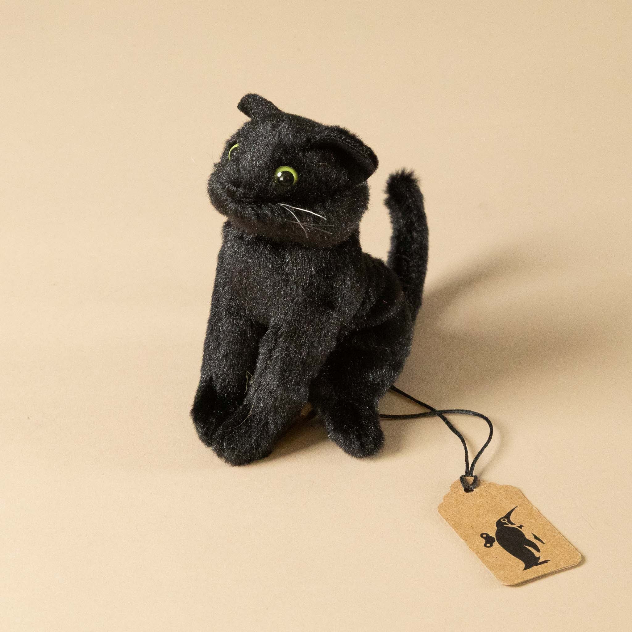 Little Black Cat Finger Puppet