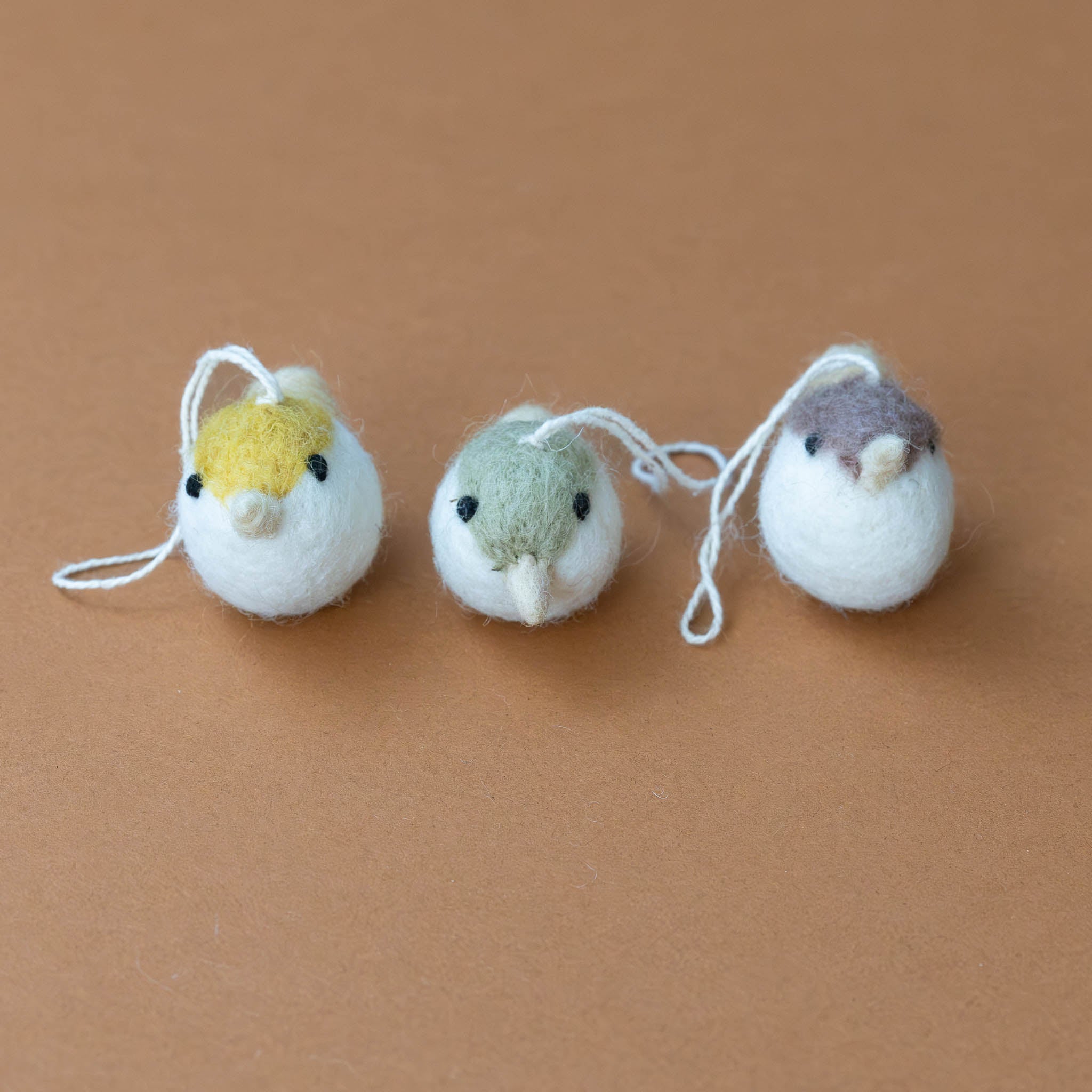 little-felted-birdie-ornament-trio-garden-yellow-sage-lavender