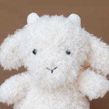 Load image into Gallery viewer, little-cream-goat-with-horns-stuffed-animal