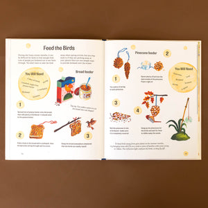 section-titled-feed-the-birds-with-illustrations-and-text-of-step-by-step-instructions-for-a-bread-and-pine-cone-feeder