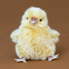 Load image into Gallery viewer,  little-yellow-nelly-hen-chick-sitting-stuffed-animal