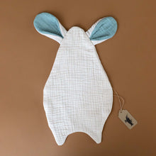 Load image into Gallery viewer, little-organic-cotton-muslin-bunny-lovie-sand