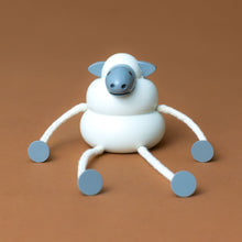 Load image into Gallery viewer, little-palimal-friend-wooden-gray-sheep-with-corded-arms-and-legs-outstretched