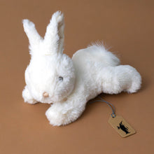 Load image into Gallery viewer, little-white-plush-bunny-with-cotton-tail