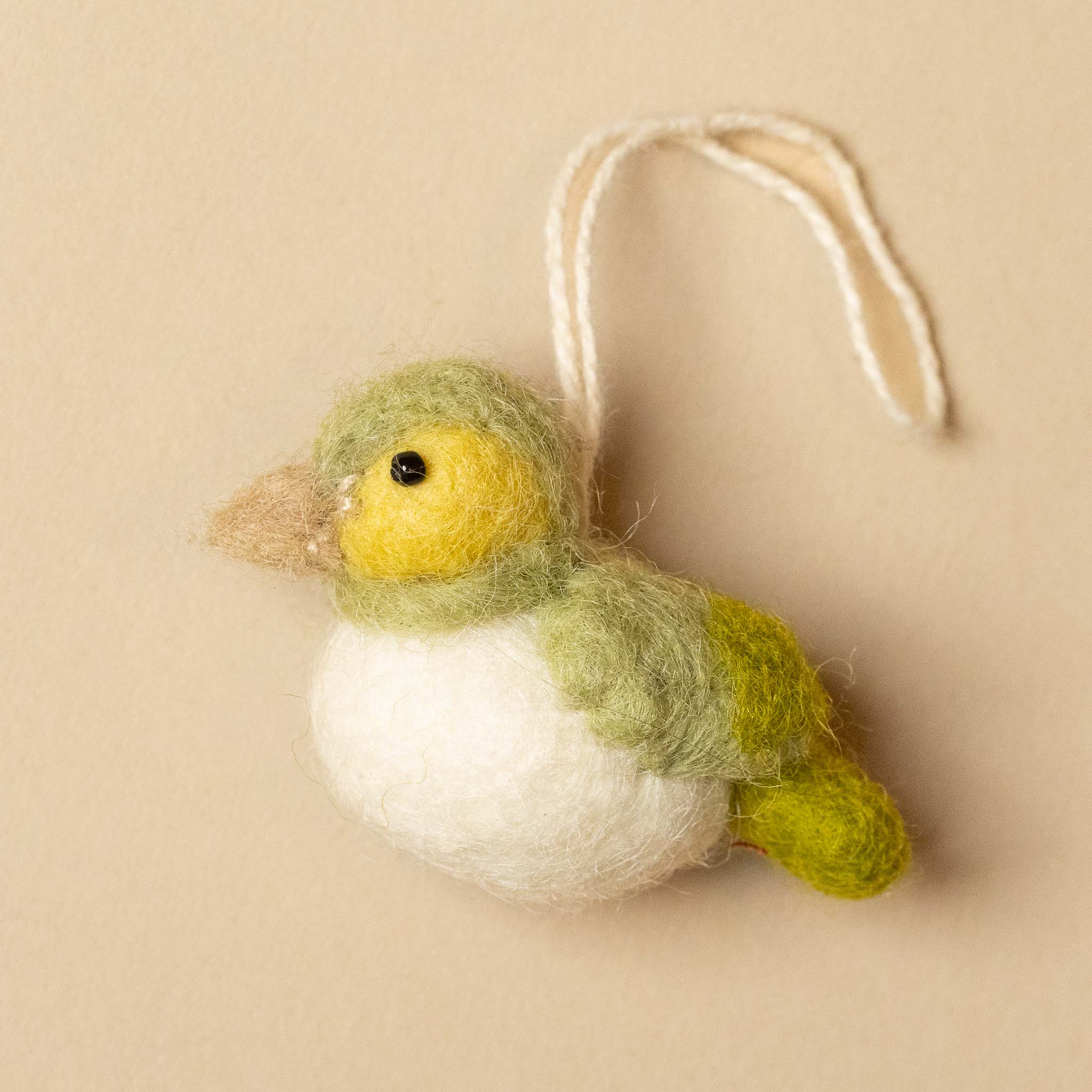little-sparrow-birdie-ornament-green