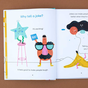 Why Tell a joke? page from LOL 101 | A Kid's Guide to Writing Jokes Book by David Roth and Rinee Shah