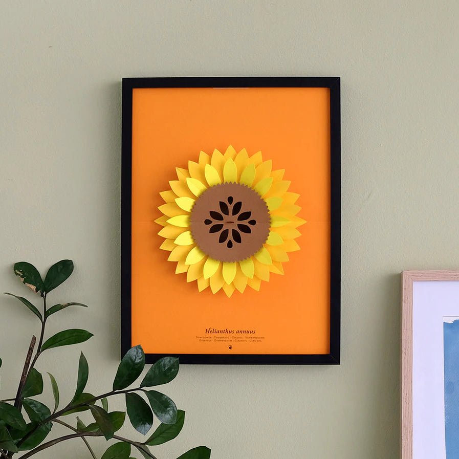 make-your-own-3d-sunflower-paper-model