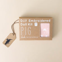 Load image into Gallery viewer, Make Your Own Embroidered Animal Kit | Piggie