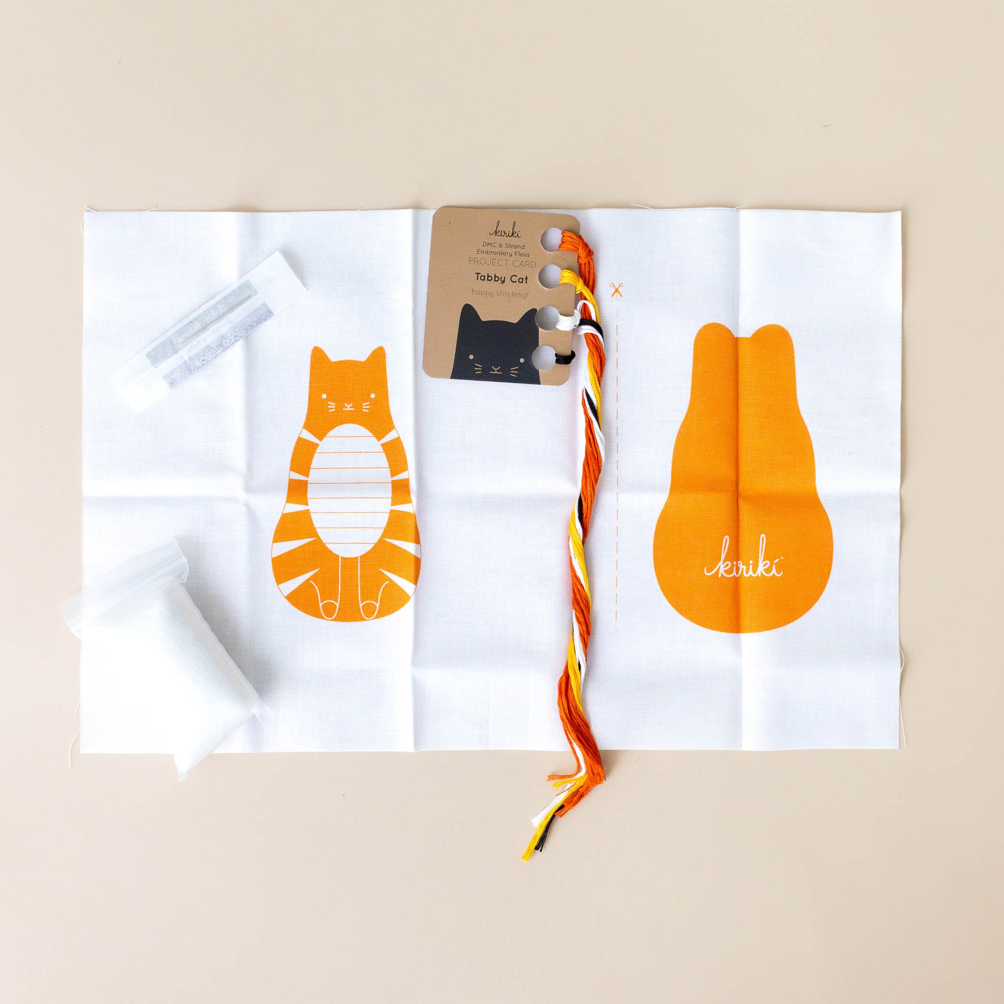 make-your-own-embroidered-animal-kit-tabby-cat-pattern-thread-stuffing-and-needle