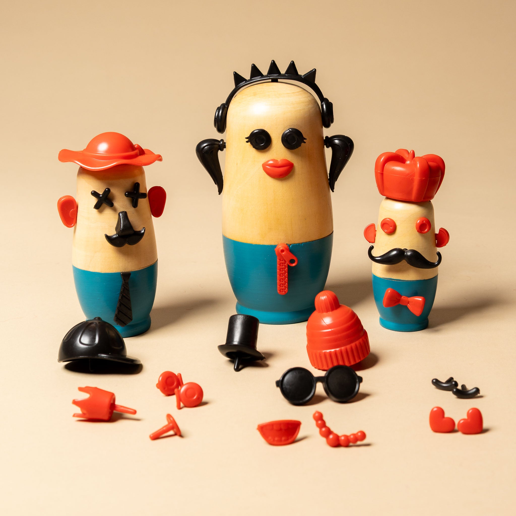 Make Your Own Nesting Yoshka | Faces