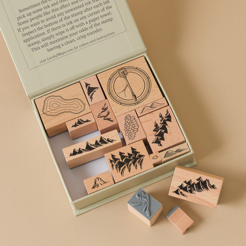 map-making-stamp-kit stamp set