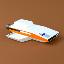 Load image into Gallery viewer, white-and-orange-rocket-ship