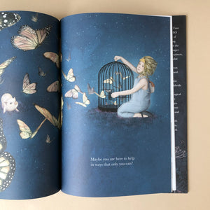 maybe-book-inside-page-showing-a-girl-releasing-butterflies-from-a-cage-saying-maybe-are-you-here-to-help-in-only-ways-that-you-can?