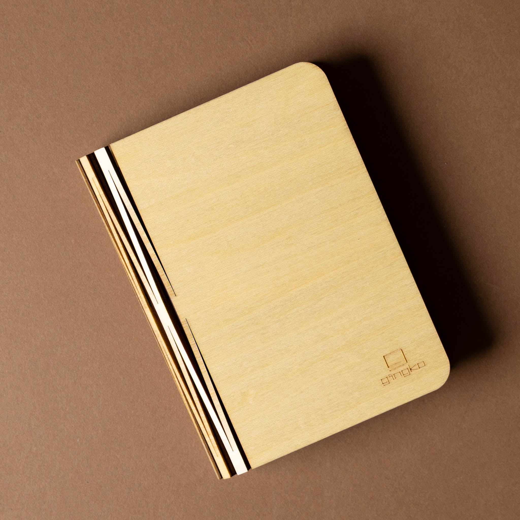 Miniature Wooden Book Lamp| Maple