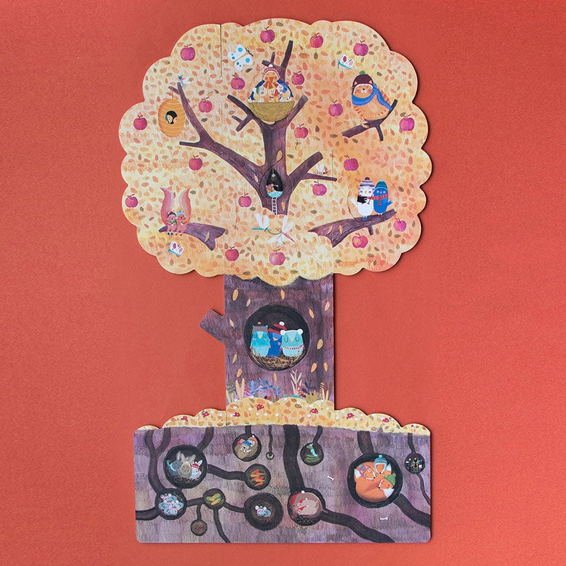 Mon Petit Pommier Double-Sided Puzzle