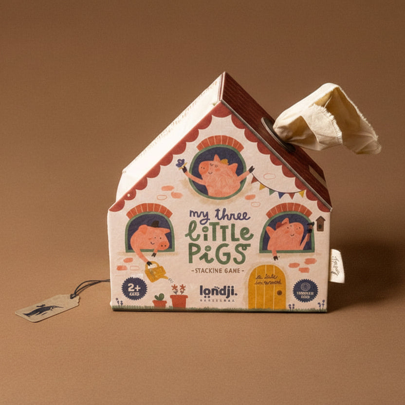 My Wooden World Play Set | My Little Piggies