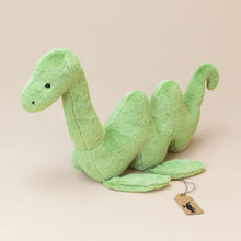 Load image into Gallery viewer, nessie-nessa-green-stuffed-animal
