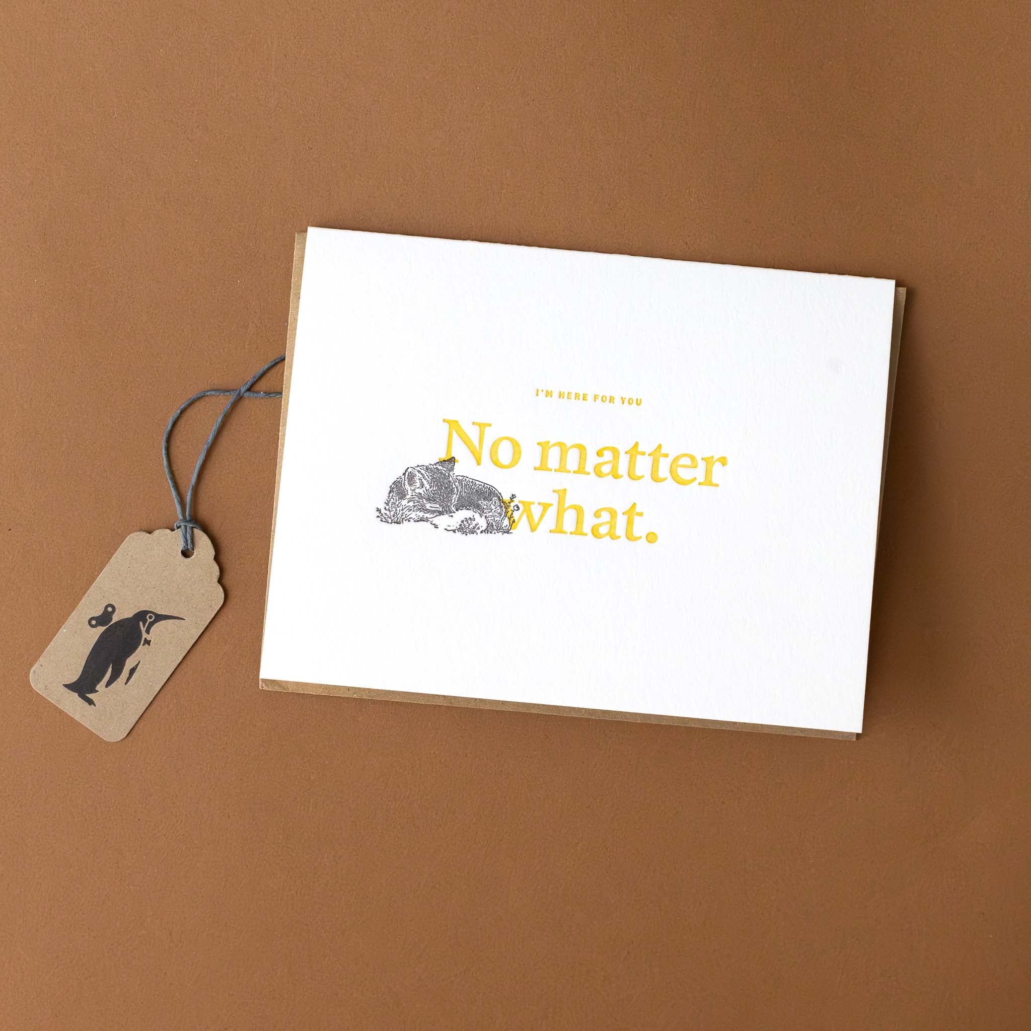 no-matter-what-letterpress-greeting-card-with-black-fox-next-to-yellow-sentiment-text