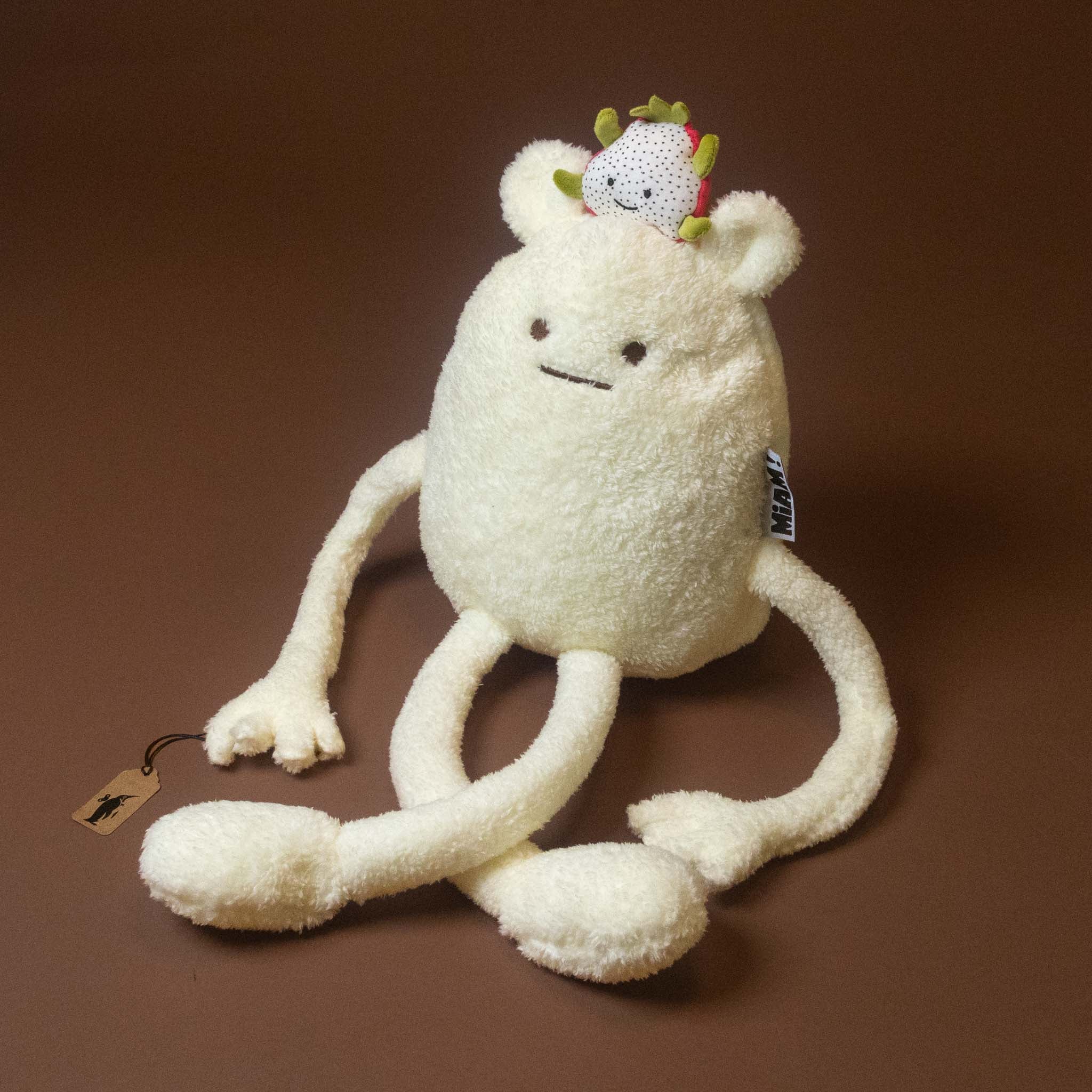no-name-dragonfruit-grand white stuffed animal