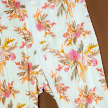 Load image into Gallery viewer, detail-of-pink-and-peach-floral-print