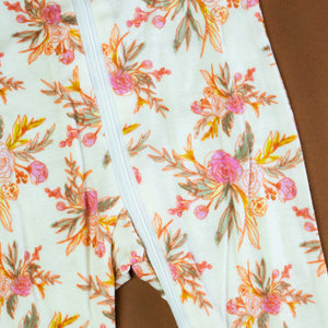detail-of-pink-and-peach-floral-print