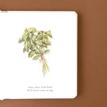 Load image into Gallery viewer, image-of-basil-leaf-and-text-some-shiny-fresh-basil-we&#39;ll-throw-some-on-top