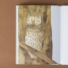 Load image into Gallery viewer, illustration-of-sleeping-owl