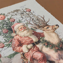 Load image into Gallery viewer, santa-and-his-reindeer