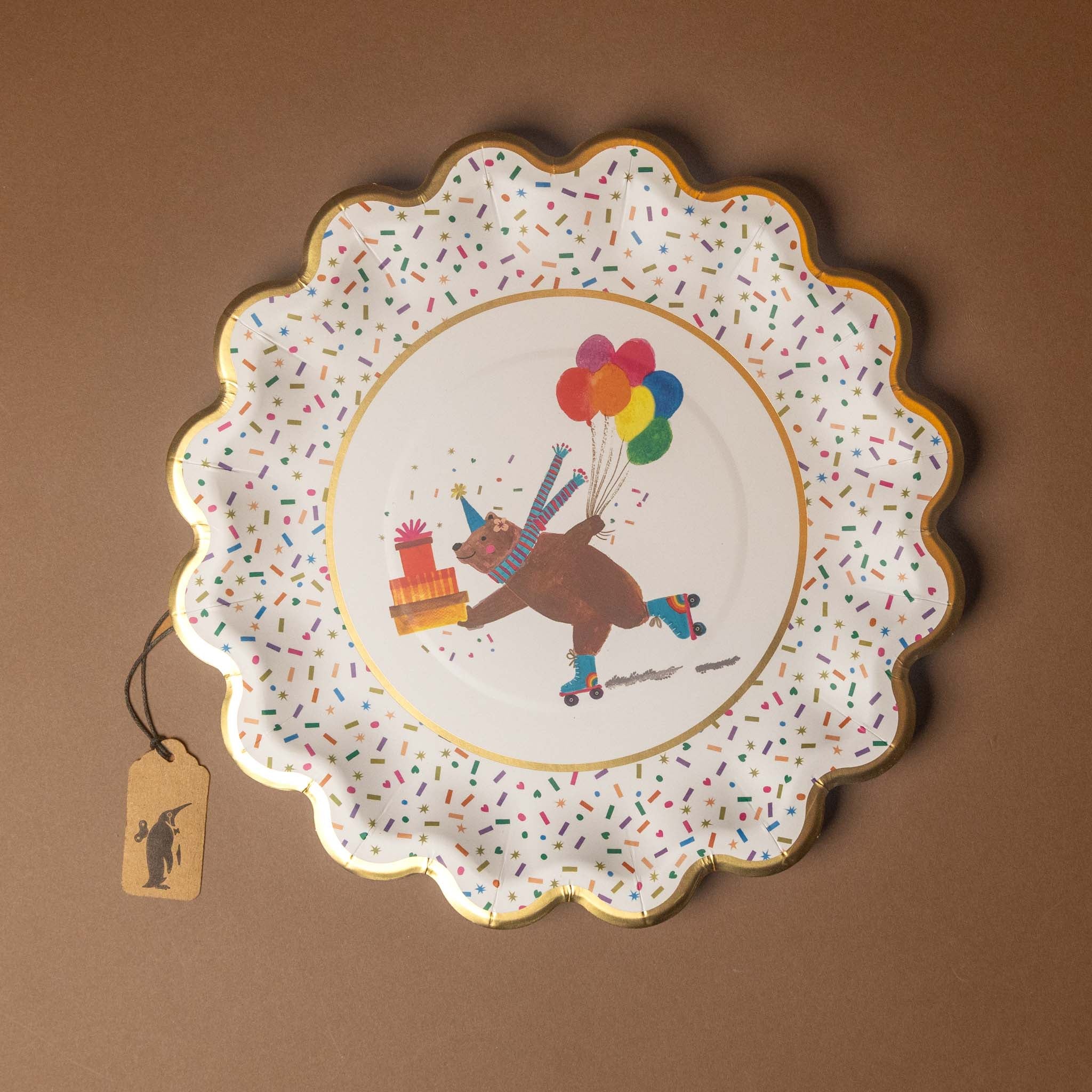 Party Menagerie Paper Plate Set | Dinner