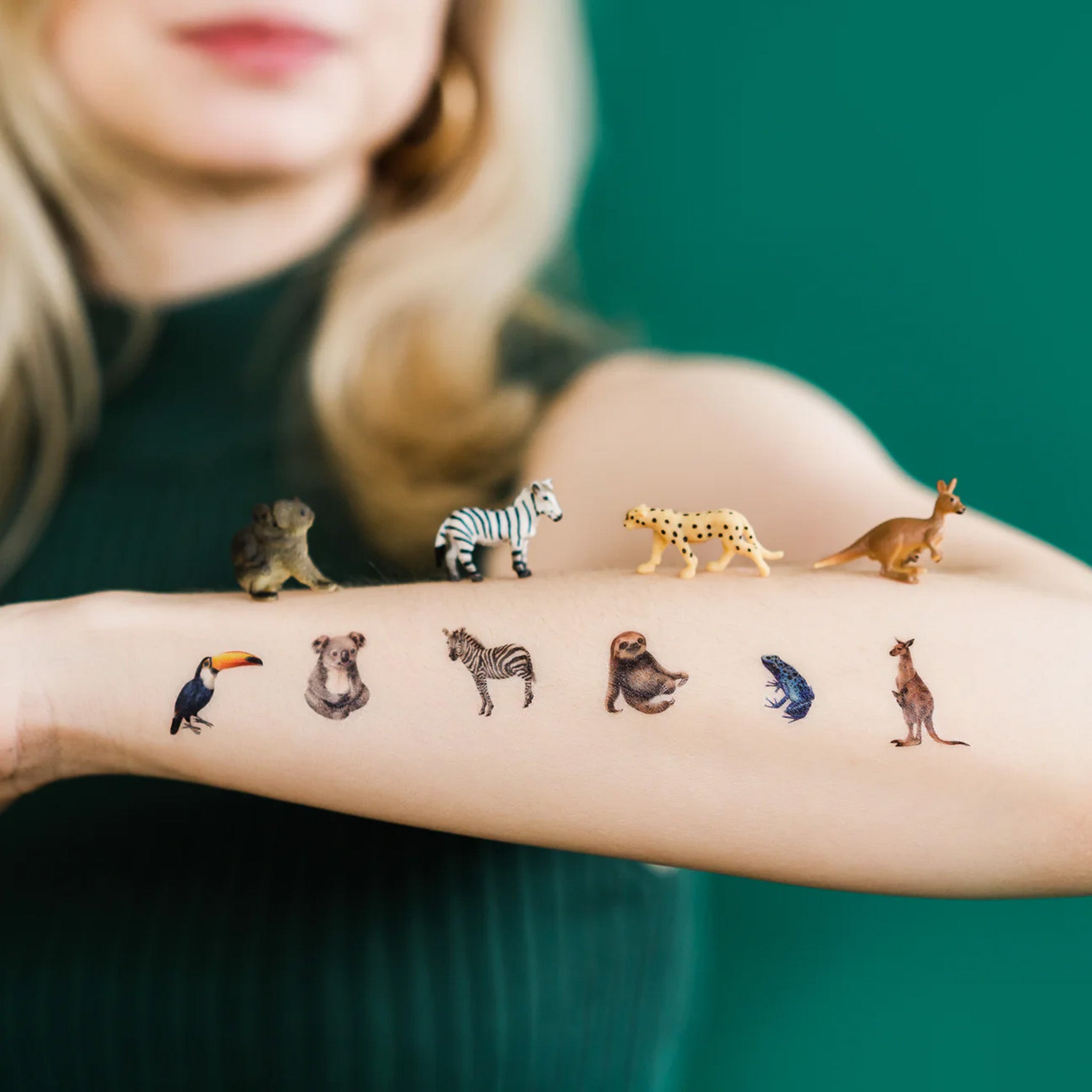 petite-animal-kingdom-temporary-tattoo-pair